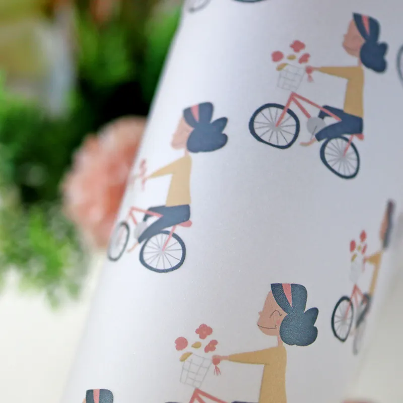 Promoción Papel vegetal Picnic bicicletas