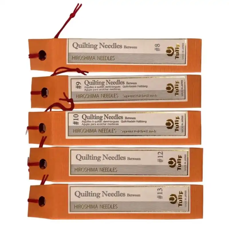 Exclusivo Agujas Tulip Quilting Between nº 8, 9, 10, 12 y 13 (6 unidades por combinación) - 8