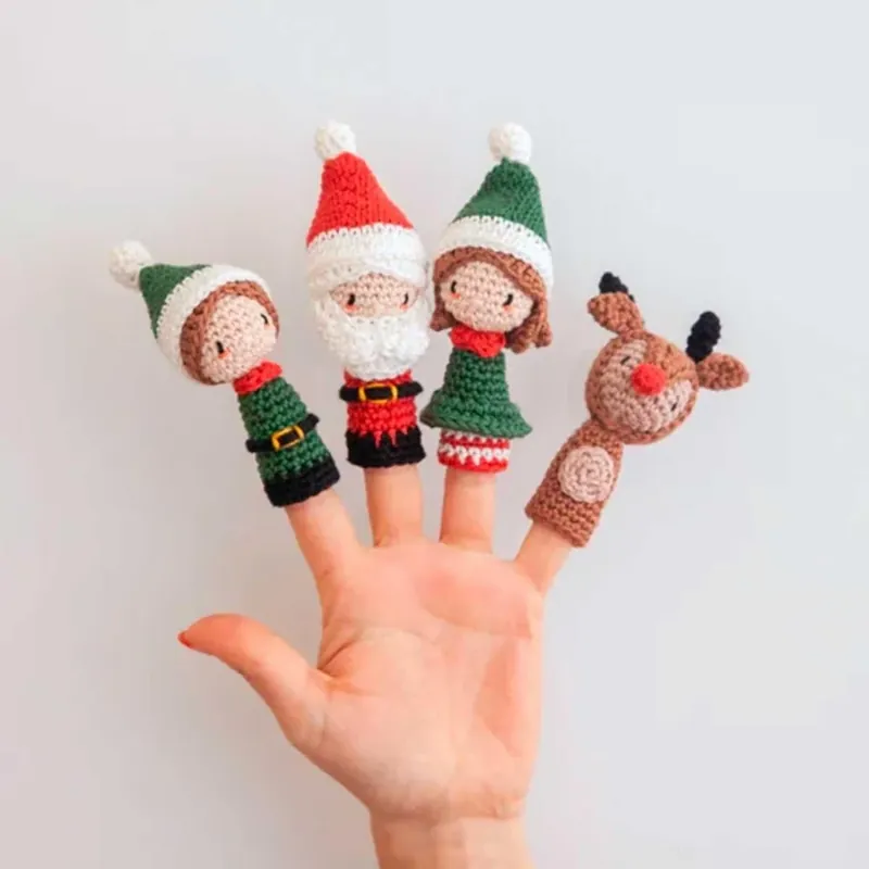 Kit amigurumis la casa de santa No Te Lo Pierdas