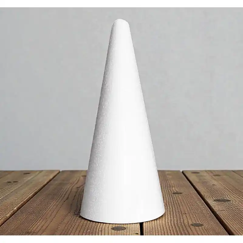 Certificado Figura de Porexpán en Forma de Cono