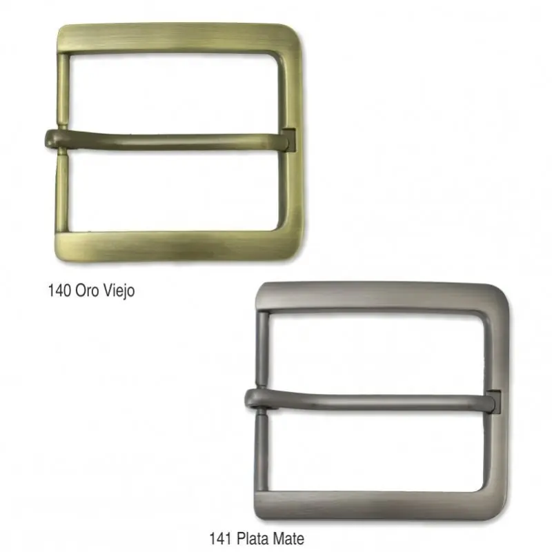 Hebilla Cuadrada Metálica 4 cm - Oro viejo Original