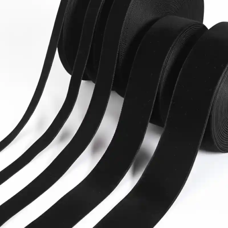 Cinta De Terciopelo Negro - Económica - 3 mm - Negro Exclusivo