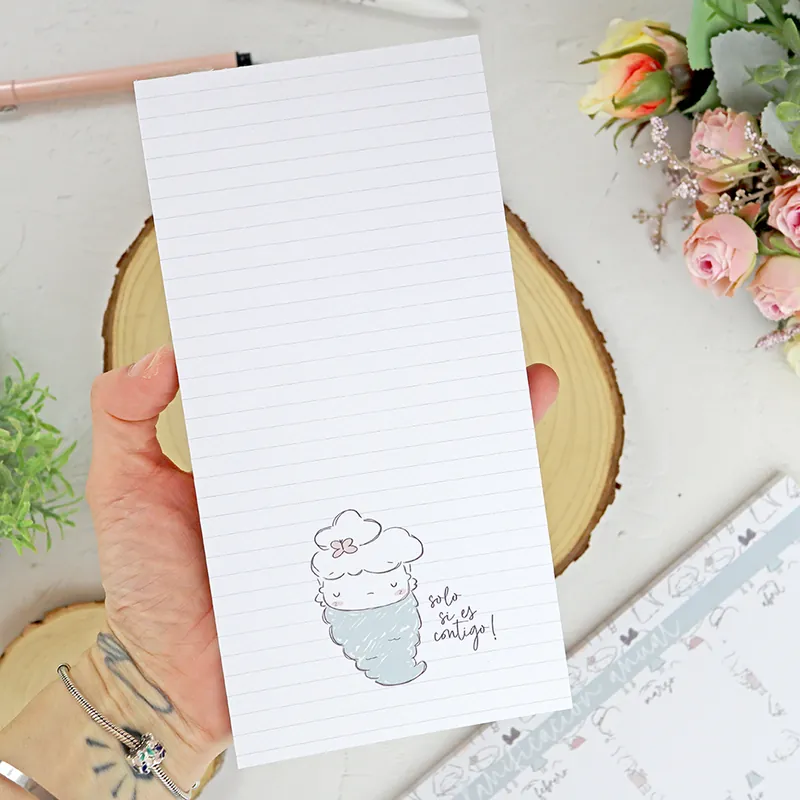 Bloc de notas XL Solosiescontigo de Alúa Cid A Buen Precio