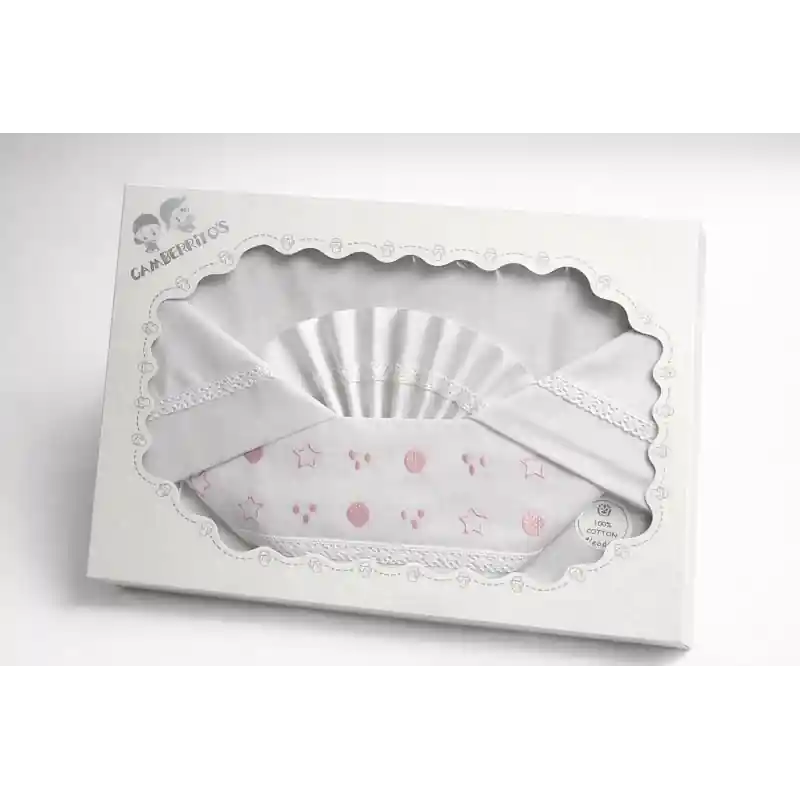 Rebajas Juego Sábanas Carro Gamberritos Algodón - Azul