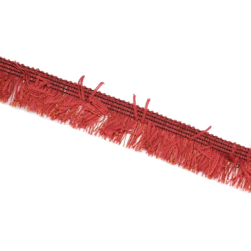 Galón flecos 023 - Granate Última Versión