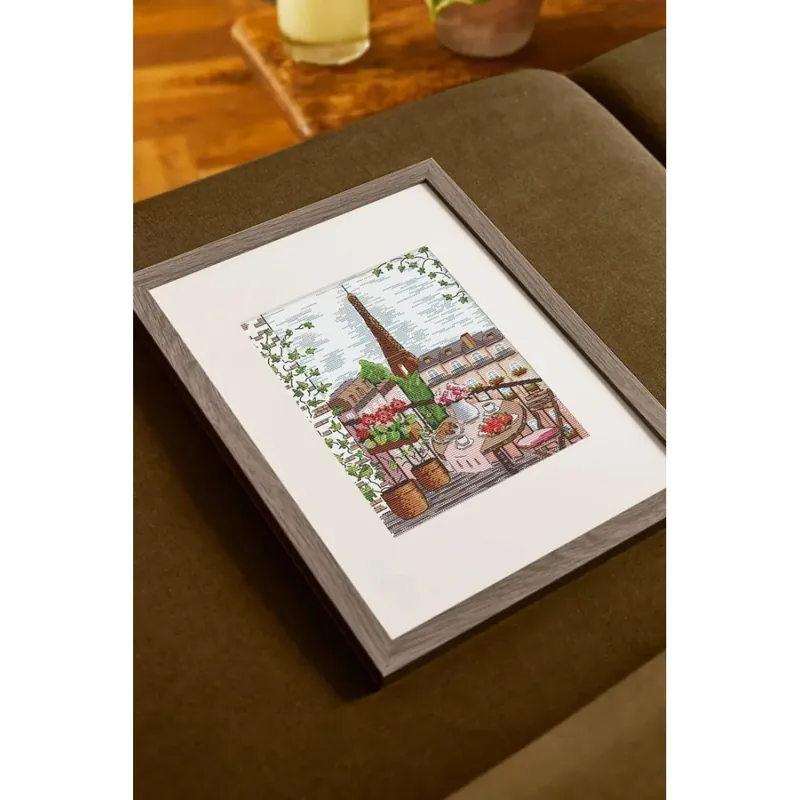 Kit punto de cruz torre eiffel Exclusivo