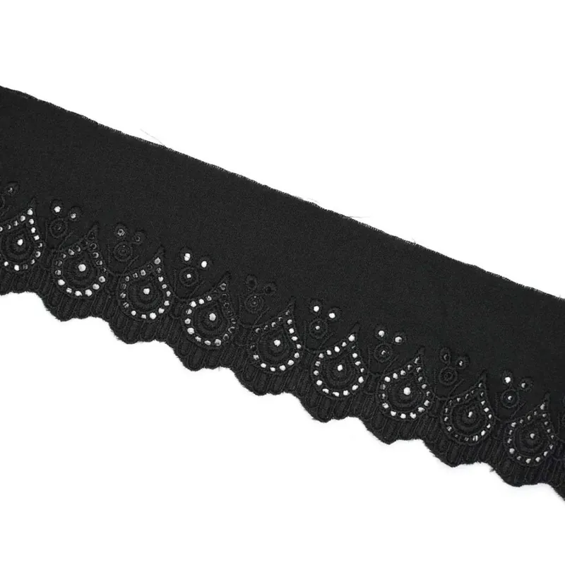 Tira bordada 097 - Negro Promoción