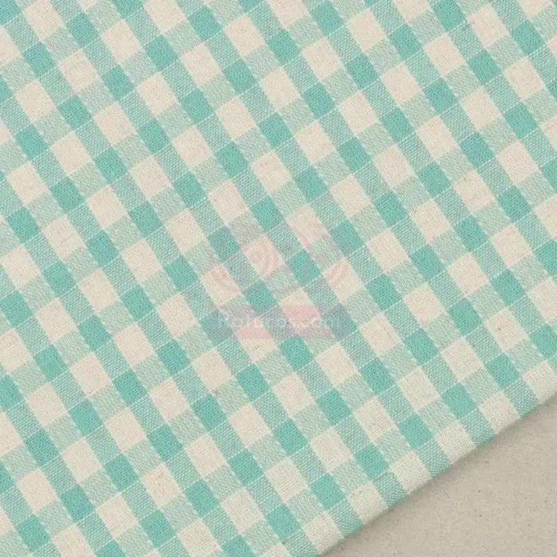 VICHY LINO ALGODON RUSTICO VERDE AGUA Última Versión