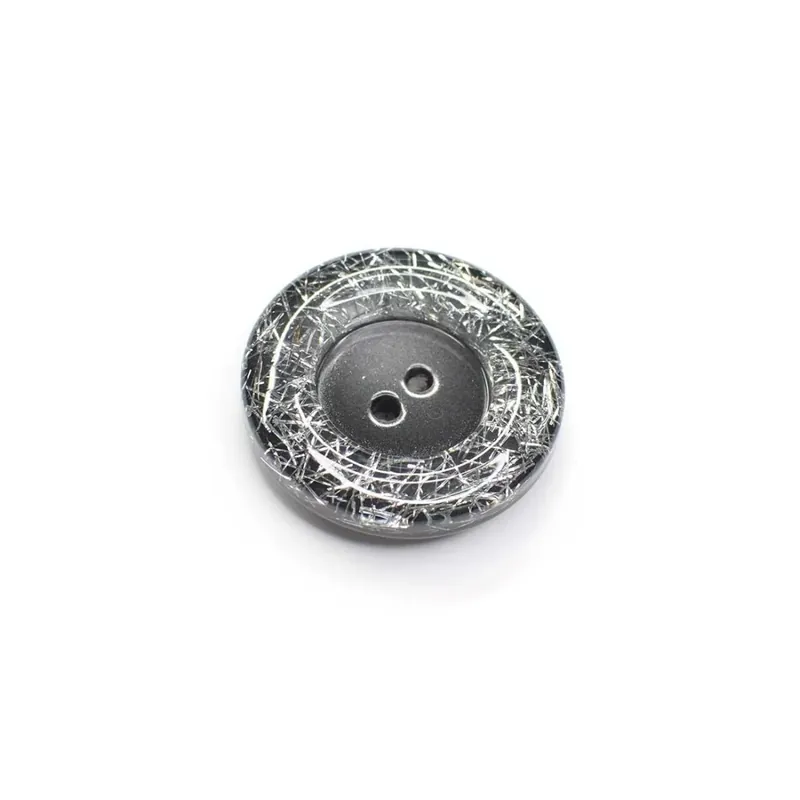 Botón trazos brillantes - Gris Envío Gratis