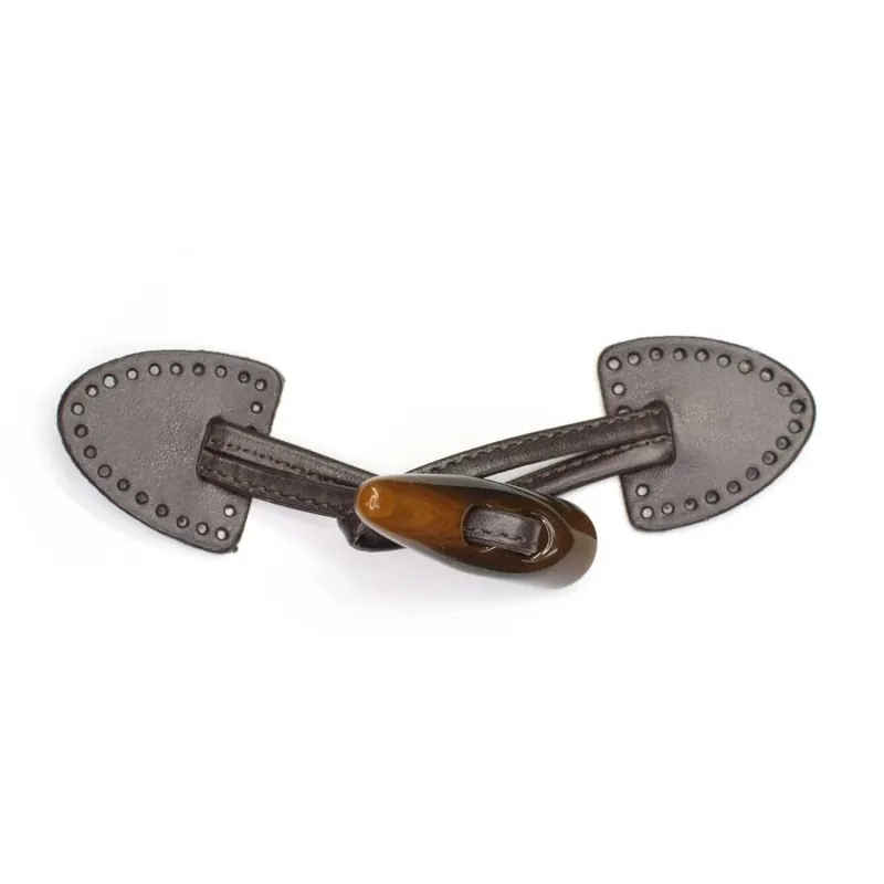 Broche para trenca clásico - Marrón Promoción