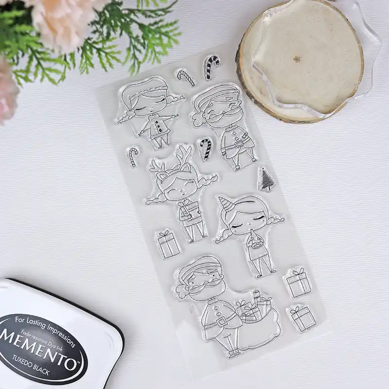 Moderno Set de sellos Nadal XL