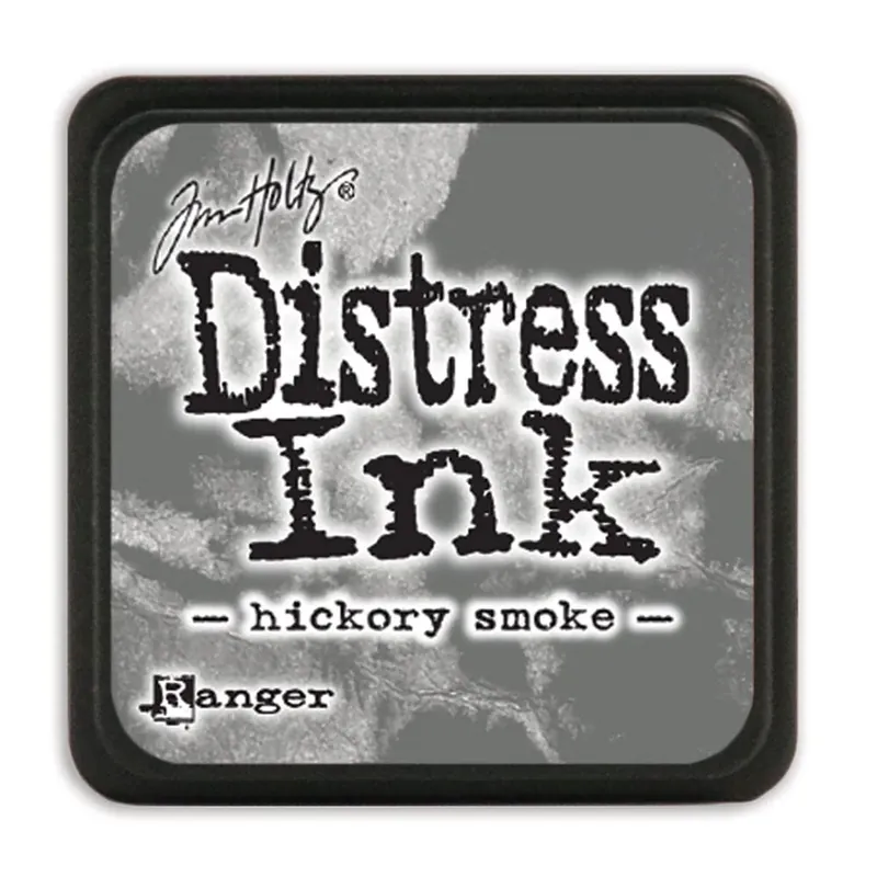 Liquidación Tinta Mini Distress Hickory Smoke, de Tim Holtz