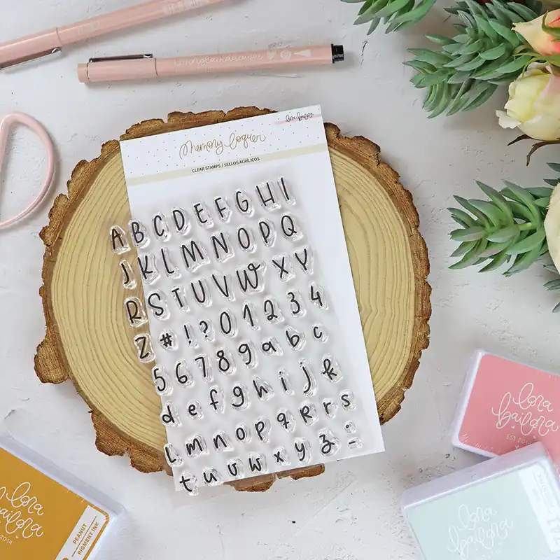 Set de sellos ABC Toodler de Lora Bailora Envío Inmediato