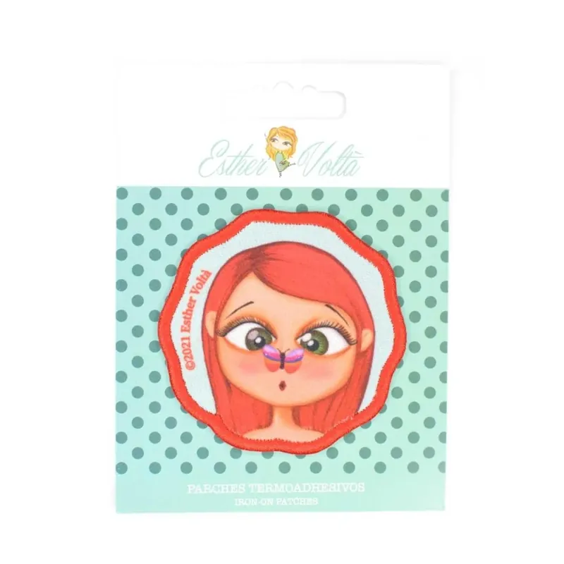 Compra Ahora Parche termoadhesivo esther voltá mariposa nariz