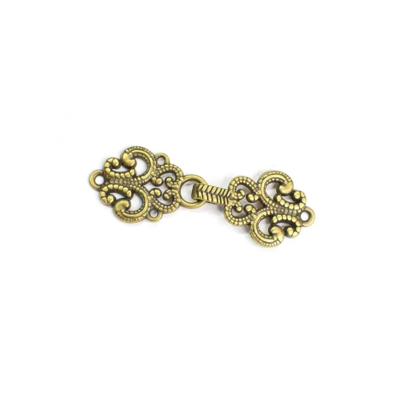 Disponible Ahora Broche zamak clásico - Oro viejo