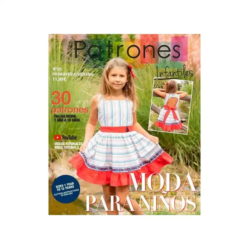 Revista patrones nº25 moda para niños Oferta Flash