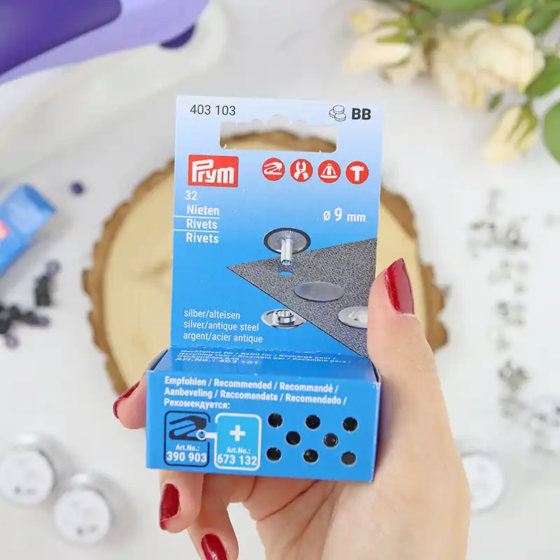 Favorito De Clientes Set de 32 Remaches 9 mm de Prym