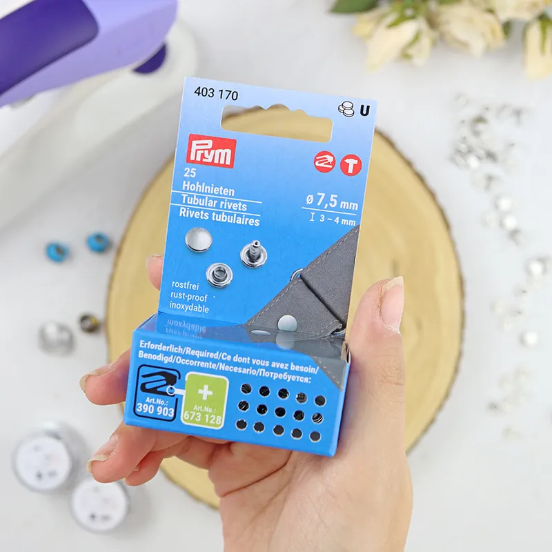 Barato Set de 25 remaches tubulares 7,5 mm de Prym