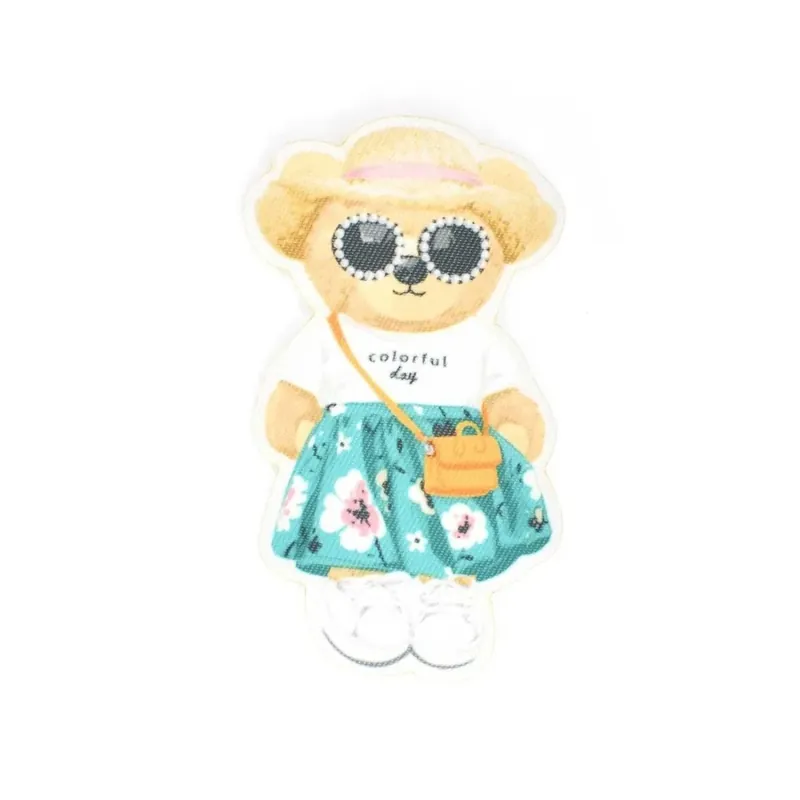 Parche termoadhesivo oso colorful Profesional