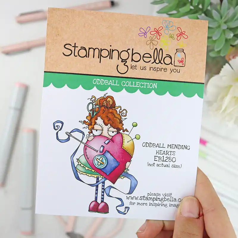 Precio Reducido Sello Oddball Mending Hearts de Stamping Bella