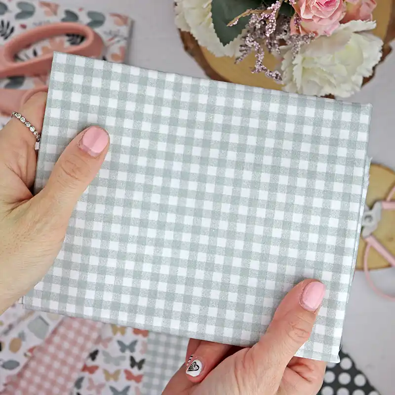 Tela Mini Vichy Menta | Rita’s Diary Promoción Exclusiva