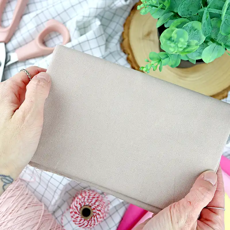 Tejido algodón color Tostado Precio Bajo