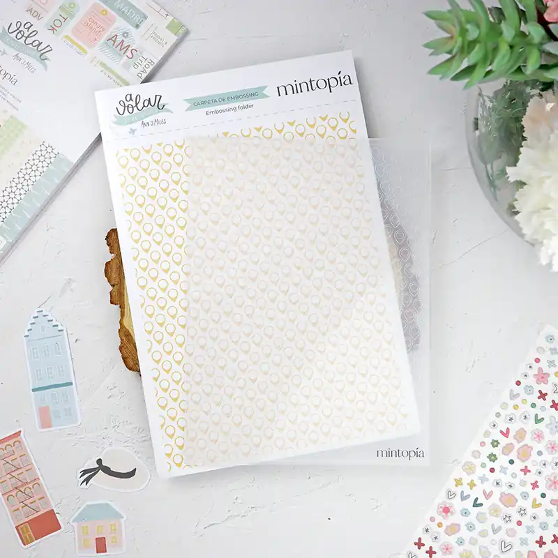 Precio Económico Carpeta de emboss Geotags, de Mintopía