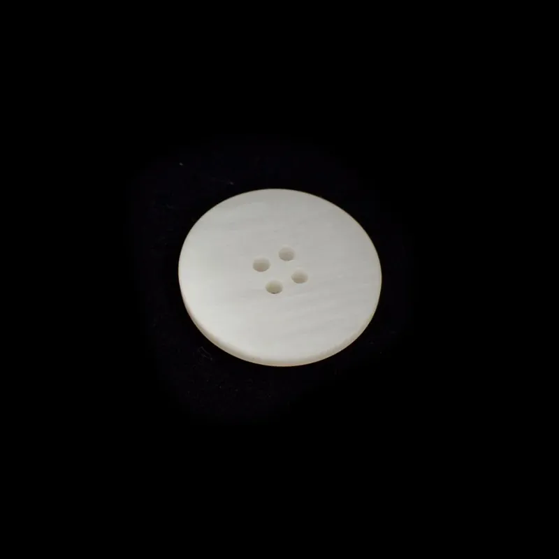 Precio De Oferta Botón clásico jaspeado - Blanco