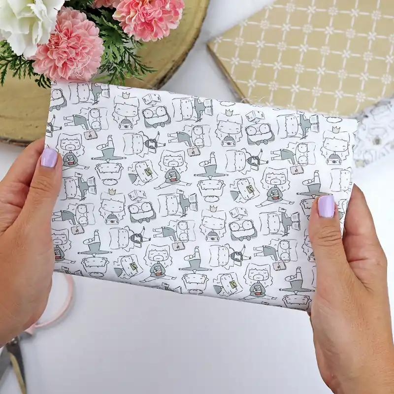 Tela Popurrí verde | Menos es nada Precio Rebajado