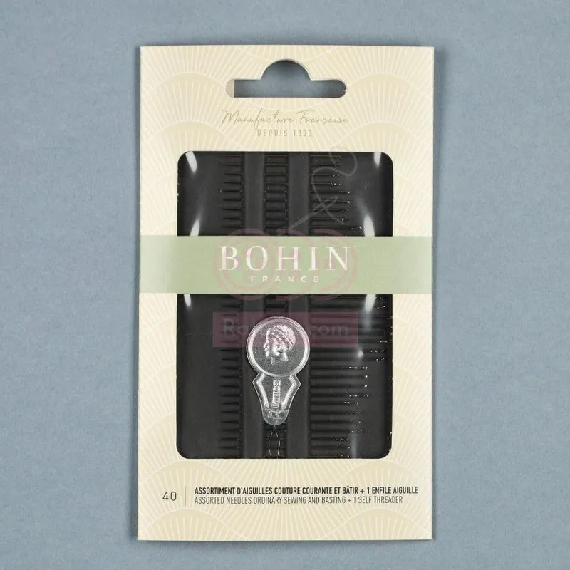 AGUJAS PACK 40 Uds. CON ENHEBRADOR Artesanal