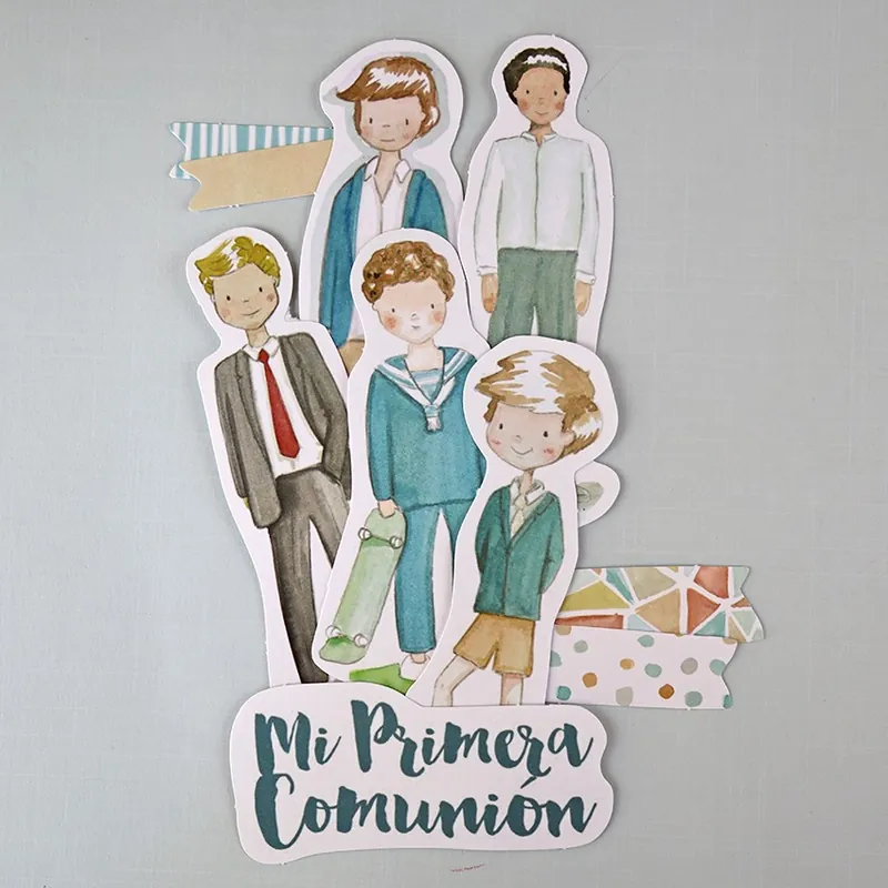 Precio Reducido Set de troquelados Día de fiesta