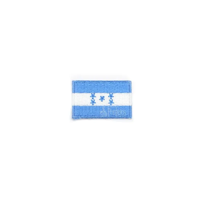 Aplicación bandera honduras bordada Mayoreo