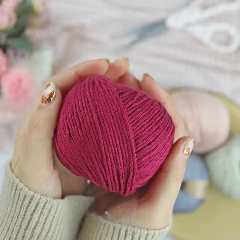 Ovillo Cereza 3.5 Nature, para crochet Promoción Exclusiva