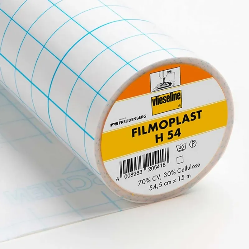 Entretela filmoplast transparente 54cm Últimas Unidades