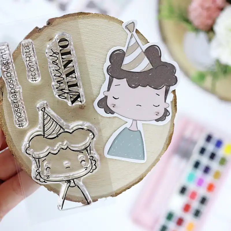 Set de sellos Gracias X tanto Oferta