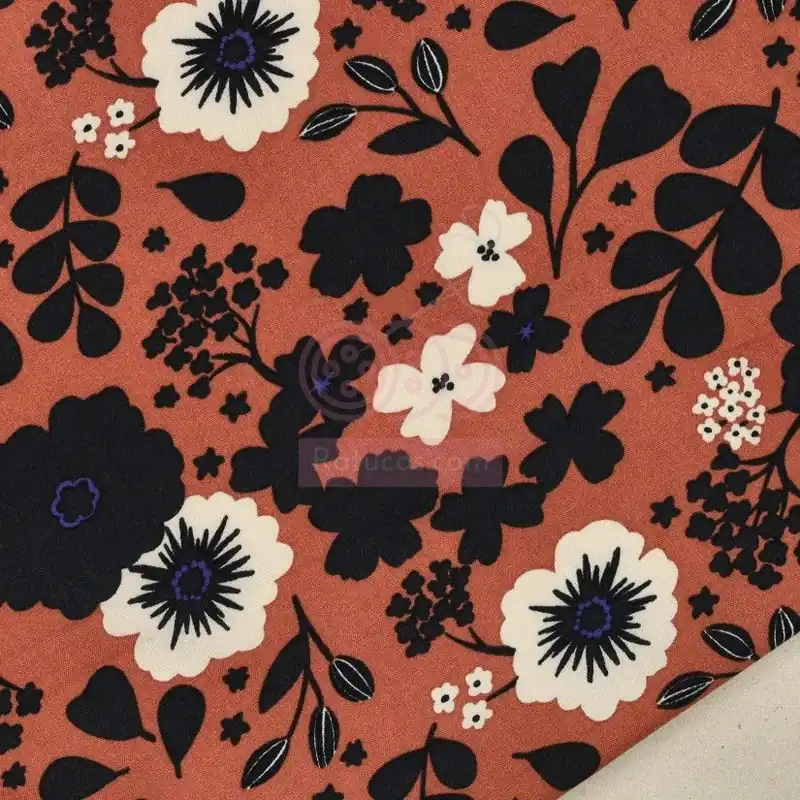 VISCOSA ESTAMPADA FLORES SAMIRA Pago Seguro