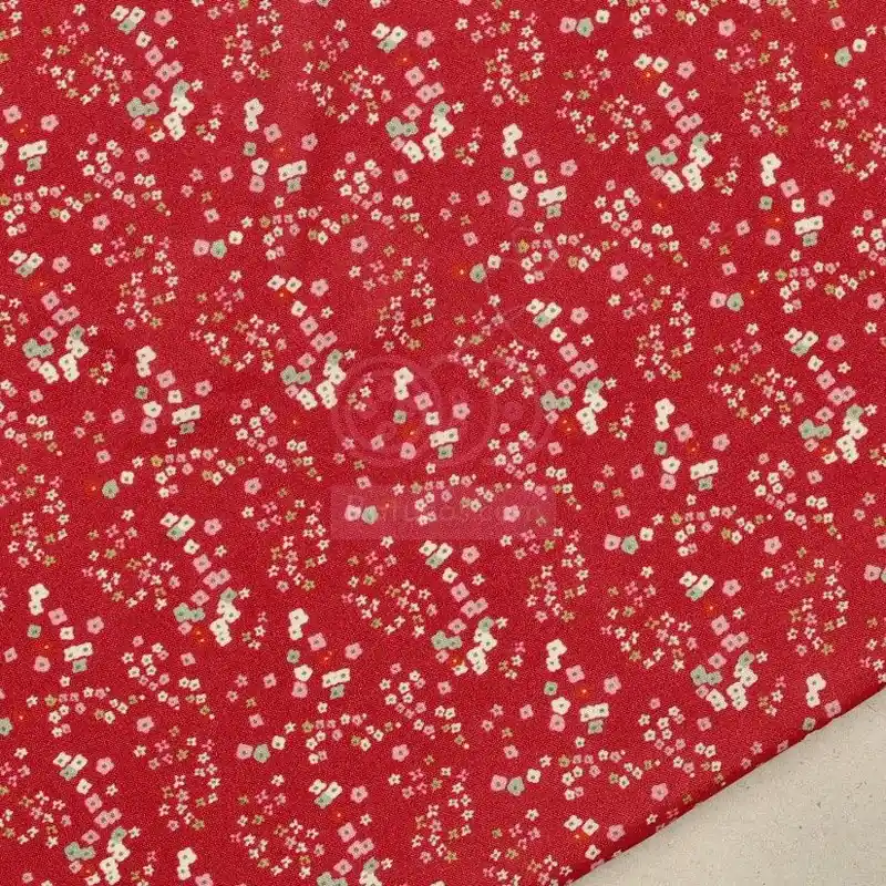 VISCOSA ESTAMPADA FLORES SAMI Precio Económico