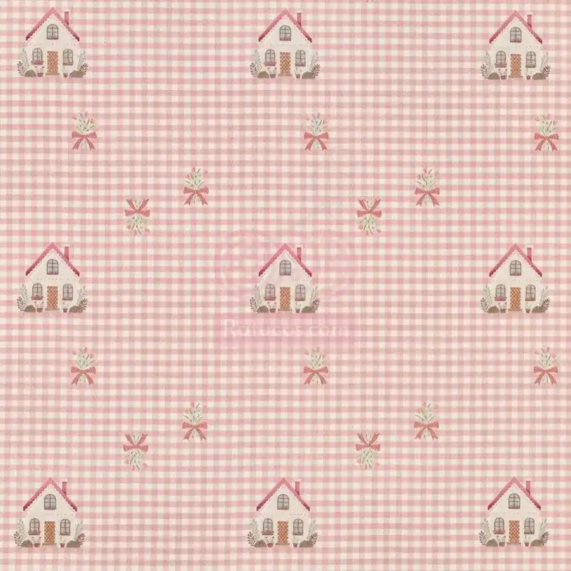 VIYELA CASITAS CUADRO VICHY ROSA Envío Exprés