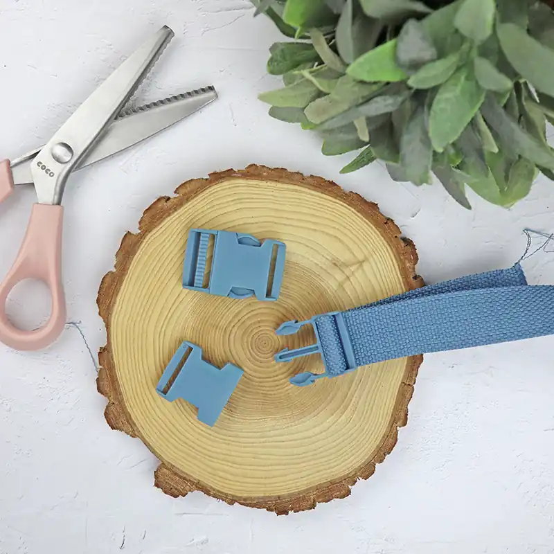 Certificado Hebillas cierre Azul grisáceo 32mm | Set de 2