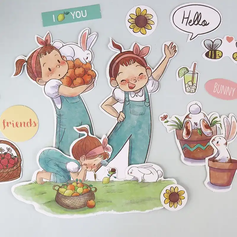 Set de troquelados Lemon pie Artesanal