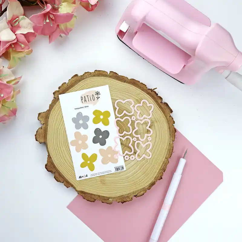 Set de troqueles Margaritas Patio Envío Internacional