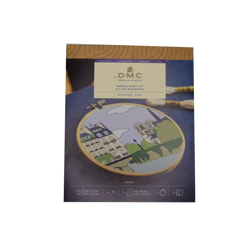 Kit bordado paris (+bastidor) Solo Por Tiempo Limitado