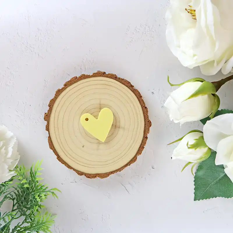 Nuevo Modelo Corazón metacrilato Verano