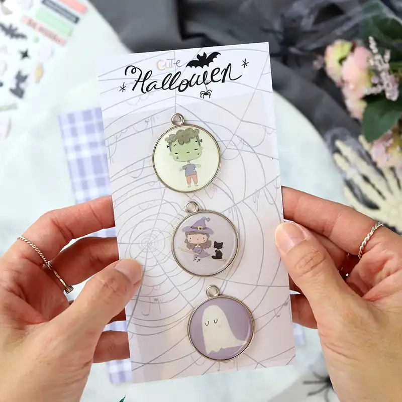 Compra Hoy Set de charms Cute Halloween de Alúa Cid
