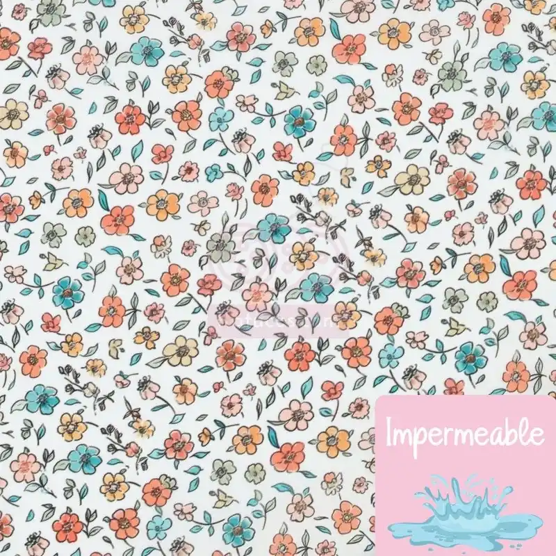 Pago Seguro FORRO IMPERMEABLE FLORES SIVA