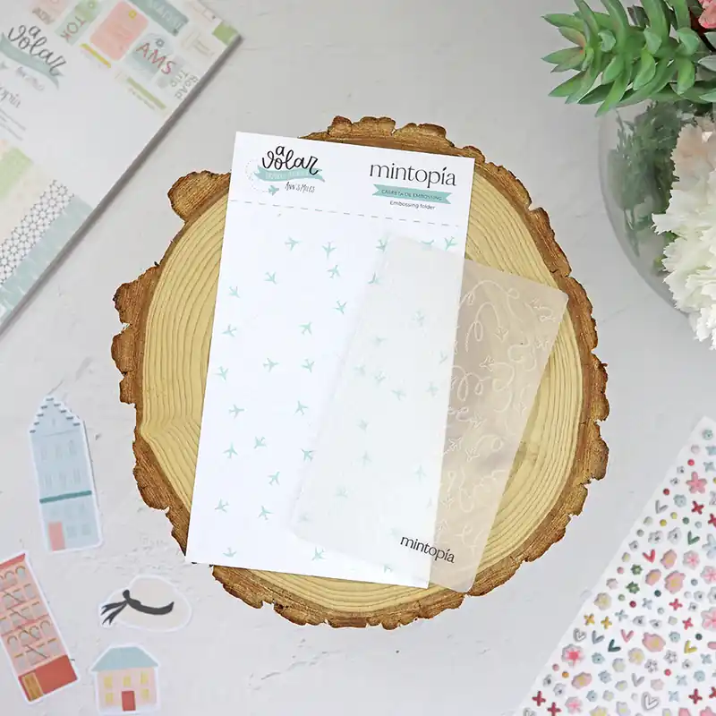 Carpeta de emboss 3×5″ Aviones, de Mintopía Oferta De Temporada