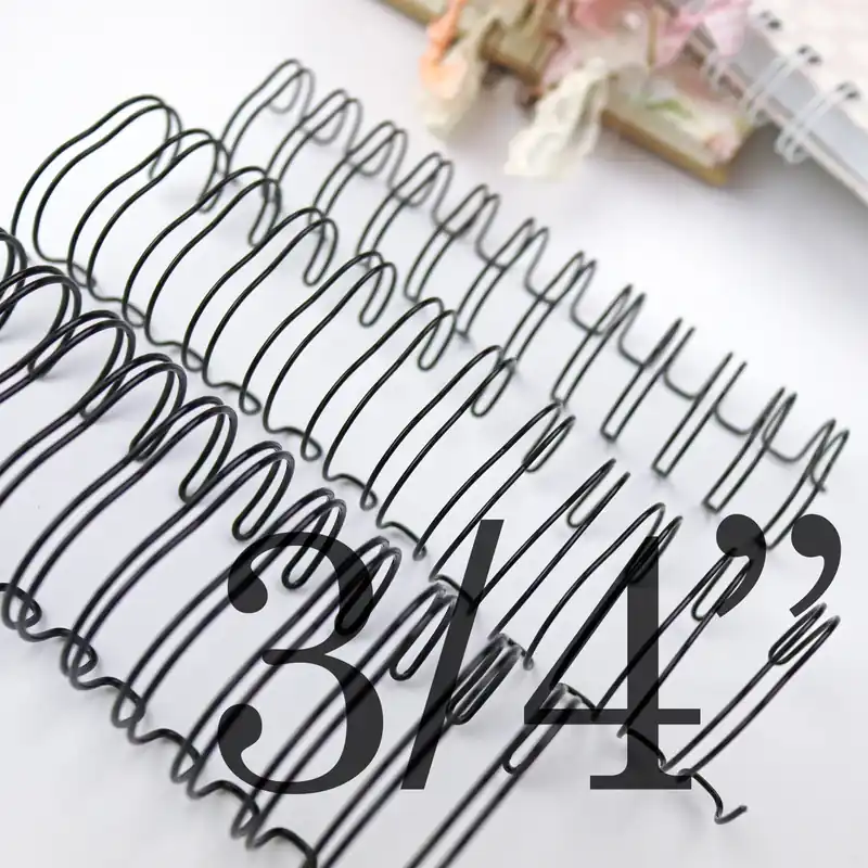 Envío Internacional Wire-O 3/4″ Negro