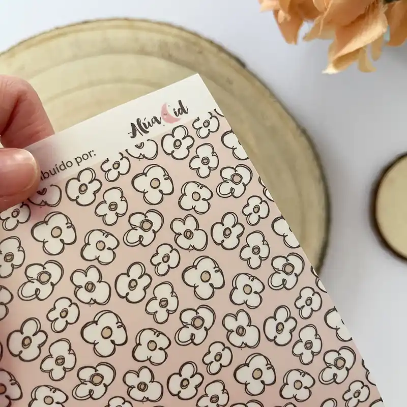 Papel vegetal Margaritas maravillosas Mayoreo