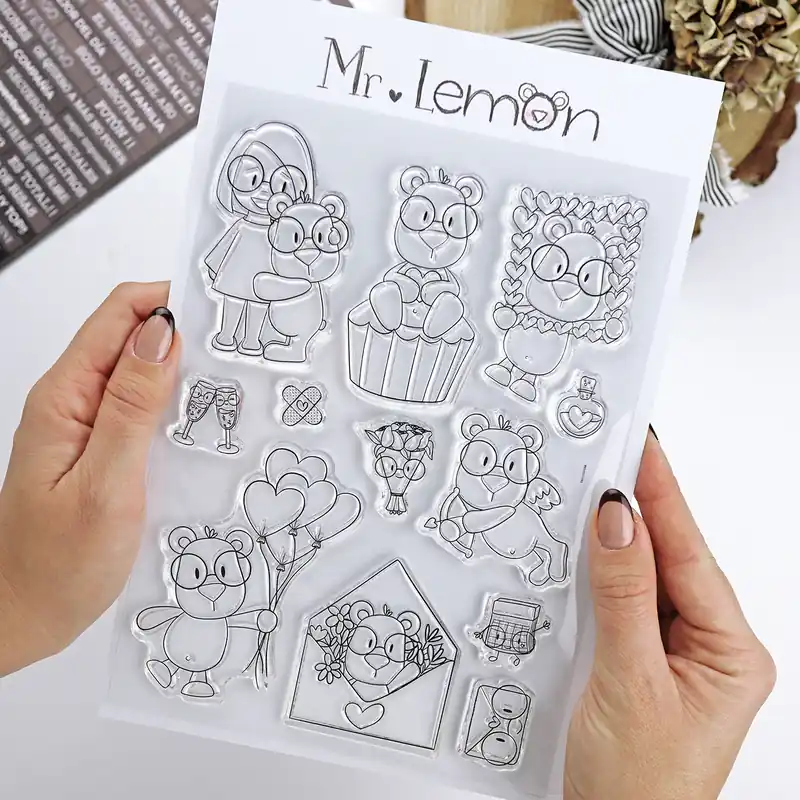 Directo De Fábrica Set de sellos Mr Lemontín