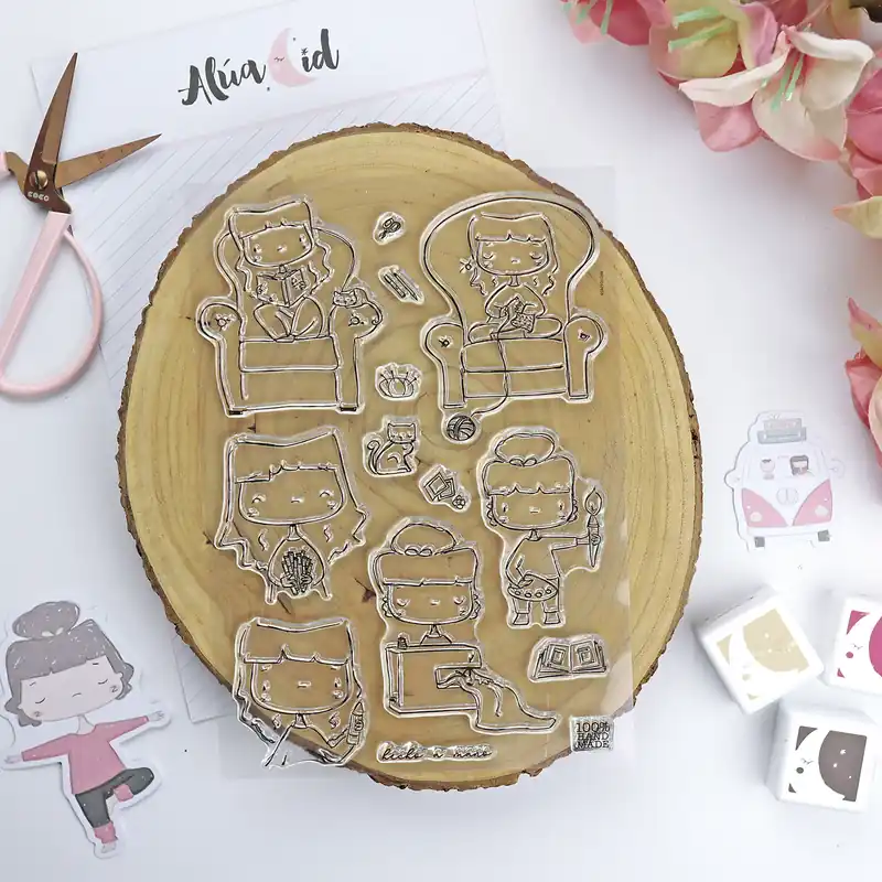 Set de sellos Tiempo para mí | La Sra. Lola Última Versión